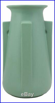 Favorite Decor Store Teco Pottery by Satin Green 2 Buttress Feature Vase Decor 