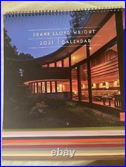 10 Frank Lloyd Wright Calarenders 2013, thru 2022