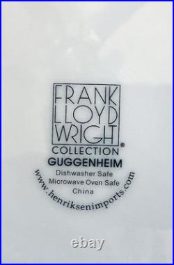 11 Inch Plates Frank Lloyd Wright Collection Guggenheim set of 2