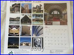 (12) Frank Lloyd Wright Calarenders 2000, 2002-2005, 2005, &, 7, 2009-2012
