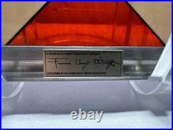 12 Frank Lloyd Wright Stained Glass Sun Catcher Abstract May Basket Fruit Bowl