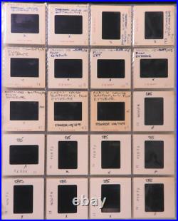 (130) Frank Lloyd Wright Vintage Original Slides Lot