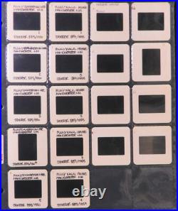 (130) Frank Lloyd Wright Vintage Original Slides Lot