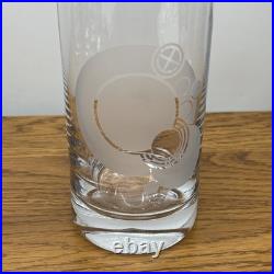 15 Frank Lloyd Wright/Miller Rogaska Highball Crystal Glass 2000 Slovenia 14oz