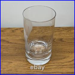 15 Frank Lloyd Wright/Miller Rogaska Highball Crystal Glass 2000 Slovenia 14oz