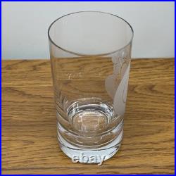 15 Frank Lloyd Wright/Miller Rogaska Highball Crystal Glass 2000 Slovenia 14oz