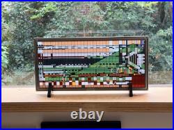 17 Frank Lloyd Wright Hillside Theatre Stain Art Glass Panel Window Sun Catcher