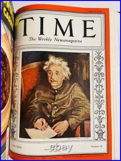 17 Time Magazine 1938 Frank Lloyd Wright Albert Einstein Reza Shah Pahlavi ++