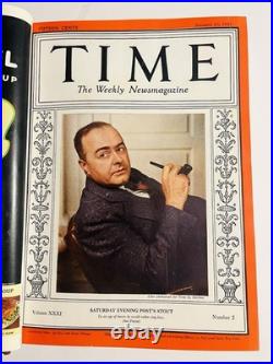 17 Time Magazine 1938 Frank Lloyd Wright Albert Einstein Reza Shah Pahlavi ++