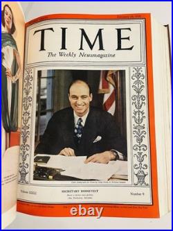 17 Time Magazine 1938 Frank Lloyd Wright Albert Einstein Reza Shah Pahlavi ++