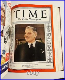 17 Time Magazine 1938 Frank Lloyd Wright Albert Einstein Reza Shah Pahlavi ++