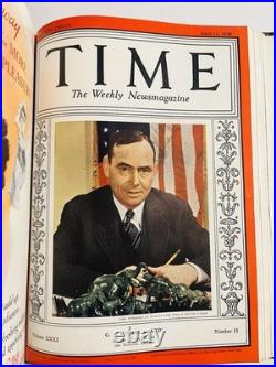 17 Time Magazine 1938 Frank Lloyd Wright Albert Einstein Reza Shah Pahlavi ++