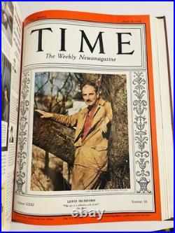 17 Time Magazine 1938 Frank Lloyd Wright Albert Einstein Reza Shah Pahlavi ++