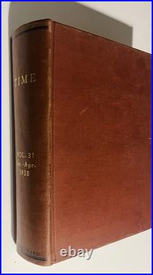 17 Time Magazine 1938 Frank Lloyd Wright Albert Einstein Reza Shah Pahlavi ++