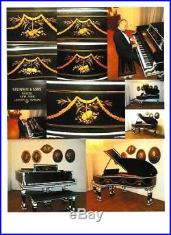 1905 Steinway Art Case Grand from Frank Lloyd Wright Taliesin West withfull hist