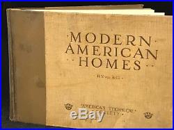 1913 Modern American Homes H V vonHolst 1st Prairie Homes Frank Lloyd Wright