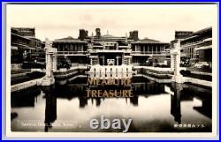 1920'S RPPC FRANK LLOYD WRIGHT IMPERIAL HOTEL, TOKYO, JAPAN b PHOTO Postcard P68