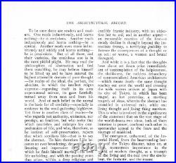 1924 Article Imperial Hotel Tokyo Japan Frank Lloyd Wright Kanto Earthquake