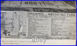 1938 Architecture and Modern Life Book Frank Lloyd Wright Brownell DJ + Ephemera