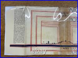 1938 Frank Lloyd Wright Architecture & Modern Life Second Edition with Dust Jacket
