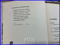 1938 Frank Lloyd Wright Architecture & Modern Life Second Edition with Dust Jacket