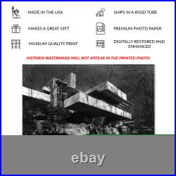 1939 The Falling Water Dwelling by Frank Lloyd Wright Poster Photo Print