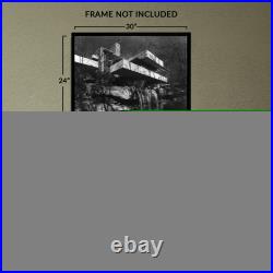 1939 The Falling Water Dwelling by Frank Lloyd Wright Poster Photo Print