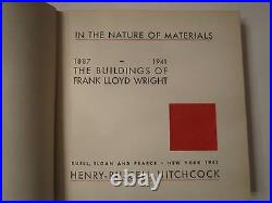 1941 Frank Lloyd Wright In The Nature Of Materials By Henry Russell Hitchcock