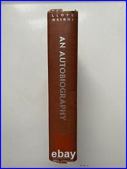 1943 FRANK LLOYD WRIGHT AN AUTOBIOGRAPHY DUELL SLOAN PEARCE HC 1st EDITION