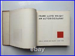 1943 FRANK LLOYD WRIGHT AN AUTOBIOGRAPHY DUELL SLOAN PEARCE HC 1st EDITION