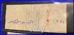 1951 Frank Lloyd Wright Signed Check Farmers State Bank