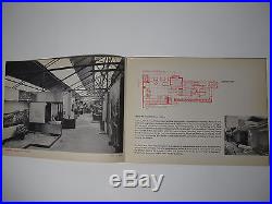 1953 Frank Lloyd Wright Rare'usonian House' Brochure Fine Architecture Prairie