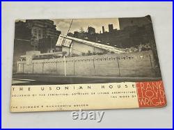 1953 Frank Lloyd Wright Rare'usonian House' Brochure Fine Architecture