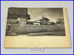 1953 Frank Lloyd Wright Rare'usonian House' Brochure Fine Architecture