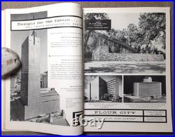 1955 HOUSE BEAUTIFUL MagazineFRANK LLOYD WRIGHT Issue 130+ WRIGHT Pages