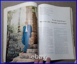 1955 HOUSE BEAUTIFUL MagazineFRANK LLOYD WRIGHT Issue 130+ WRIGHT Pages