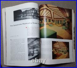 1955 HOUSE BEAUTIFUL MagazineFRANK LLOYD WRIGHT Issue 130+ WRIGHT Pages