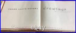 1959 Frank Lloyd Wright Book Drawings For A Living Architecture 1st Ed Book