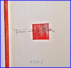 1959 Frank Lloyd Wright Book Drawings For A Living Architecture 1st Ed Book Gift