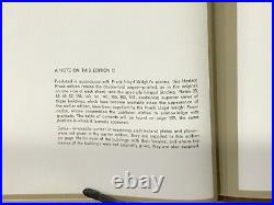 1965 Frank Lloyd Wright The Work of FLW Wendingen Edition