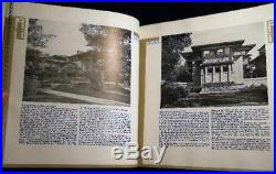 1965 Frank Lloyd Wright Works Wendingen Edition With Slipcase