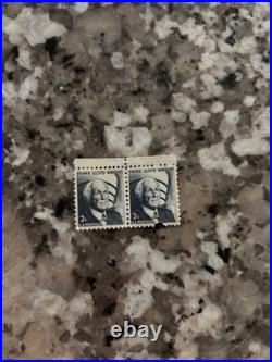 1966 Frank LLoyd Wright 2 Cent Stamp x 2 total unhinged