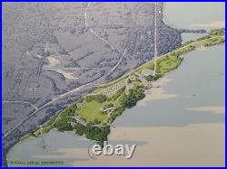 1967 Monona Basin Madison WI Project Master Plan Frank Lloyd Wright Foundation