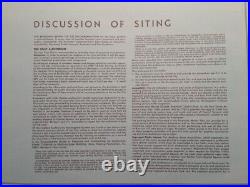 1967 Monona Basin Madison WI Project Master Plan Frank Lloyd Wright Foundation