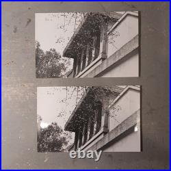 1971 Frank Lloyd Wright Unity Temple Register Nat'l Landmark Invitation + Cards