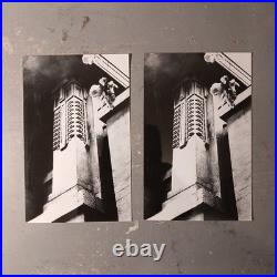 1971 Frank Lloyd Wright Unity Temple Register Nat'l Landmark Invitation + Cards