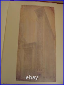1982 Frank Lloyd Wright Selected Drawings Portfolio Art