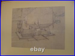 1982 Frank Lloyd Wright Selected Drawings Portfolio Art