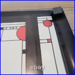1988 Frank Lloyd Wright The Art Institute of Chicago Print Poster 35 x 26