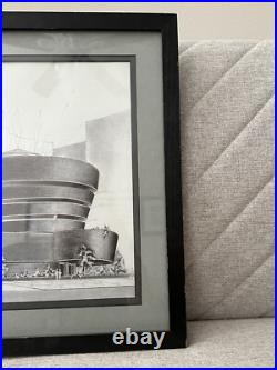 1996 Frank Lloyd Wright Guggenheim Lithograph 15x19 Authorized Galleries Print
